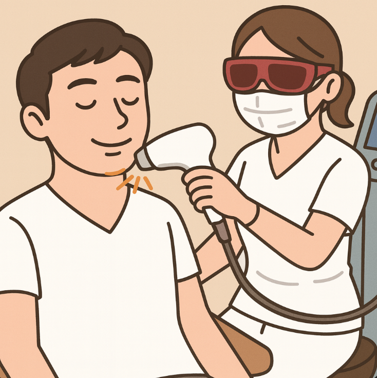 メンズリゼ　男性専用　医療脱毛